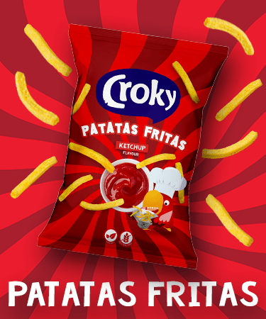 Croky Patatas Fritas Ketchup 