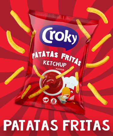 Croky Patatas Fritas Ketchup