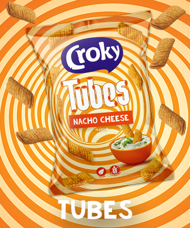 Croky Tubes Nacho Cheese