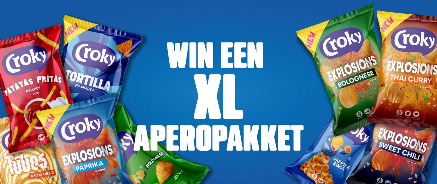 Croky XL pakket apero win 