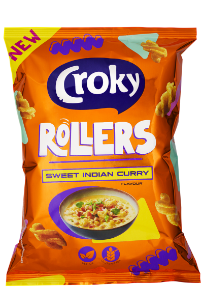 Croky Rollers - Sweet Indian curry