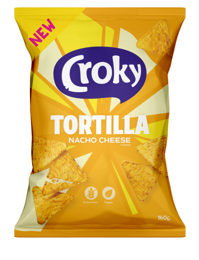 Croky Tortilla Nacho Cheese 