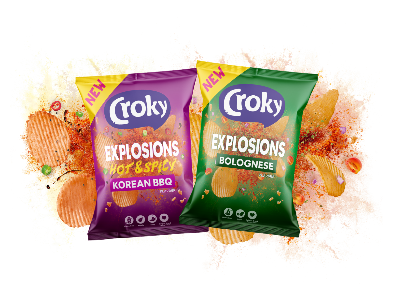 Croky Explosions Bolognese Korean BBQ