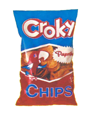 Croky oude zak Paprika