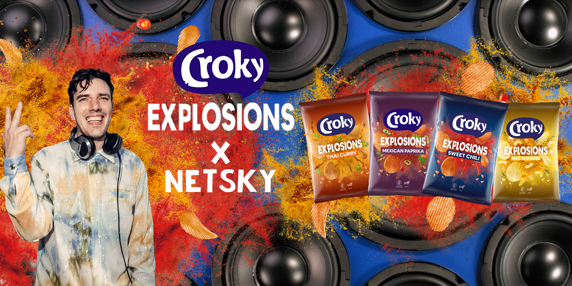 Croky Explosions x NETSKY 